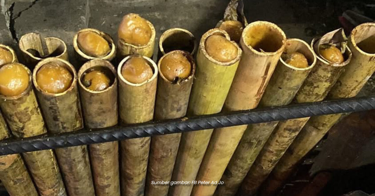 Ketahui Tiboduk, Kuih Tradisional Dari Etnik Bidayuh Dalam Buluh Yang Unik