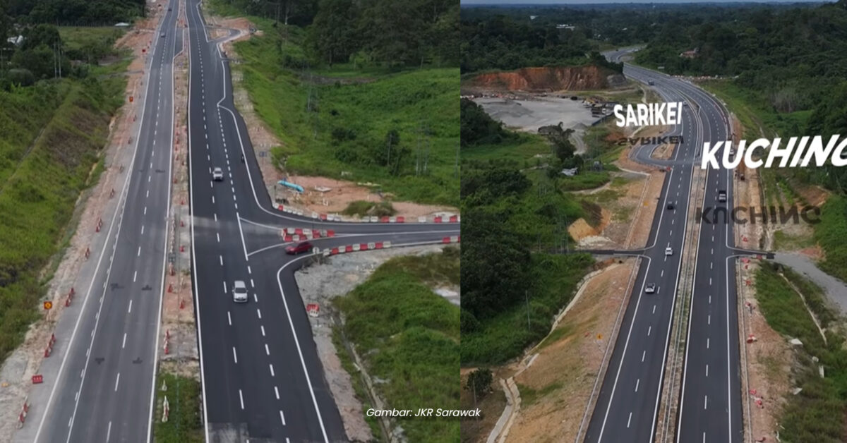 Laluan Empat Lorong Baharu Di Pekan Jakar Kini Dibuka