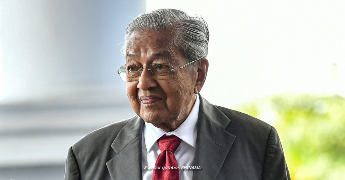 Tun M Mahu Isu Autonomi Minyak Dan Gas Dibincang Di Parlimen, Usah Politikkan Sumber Negara