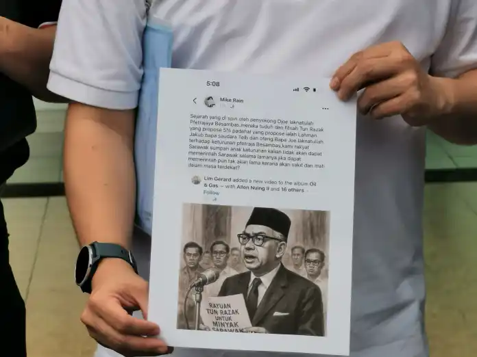 Akaun Facebook Mike Rain Didakwa Hina Premier Sarawak Dan Keluarga, Laporan Polis Telah Dibuat