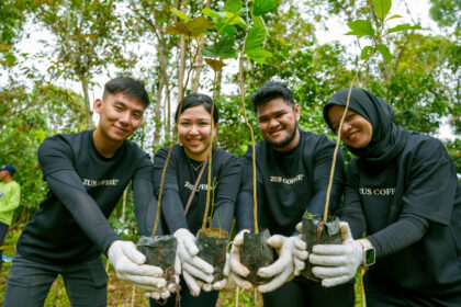ZUS Coffee Bekerjasama Dengan APE Malaysia, Hijaukan Semula Kinabatangan dengan 5K Pokok Tempatan