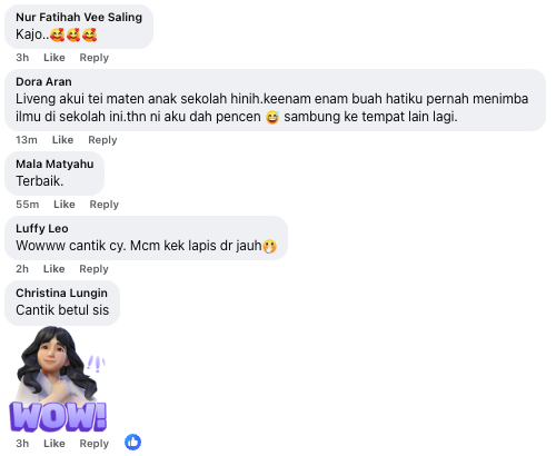 Guru Di Miri Ubah Laman Sekolah Jadi 'Tikar' Etnik Sarawak, Hasilnya Buat Satu Malaysia Terpegun