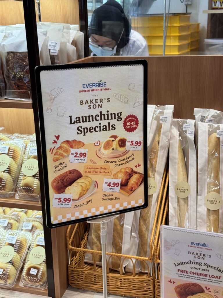 Bakeri Terkenal Jaya Grocer, The Baker’s Son, Kini Dibuka Di Kuching