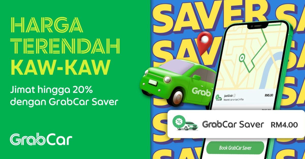 GrabCar Saver Solusi Tambang Jimat, Rahsia ‘Survival’ di Bandar Besar di Borneo