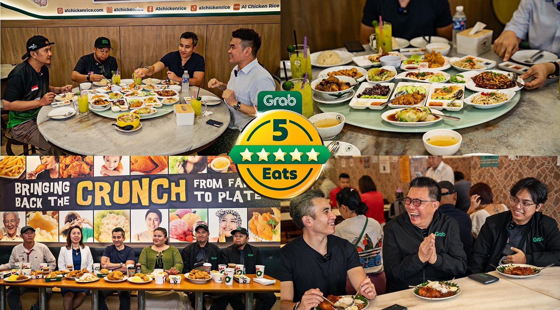 GrabFood 5-Star Eats Himpunkan Restoran Pilihan Rakyat Malaysia Untuk Pengalaman Makan Macam Orang Lokal